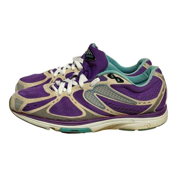 Newton Running Shoes Women's Size 10 Purple White Teal Trainer Sneakers - Picture 4 of 9